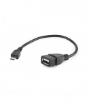 Cablexpert USB OTG AF to Micro BM cable, 0.15 m