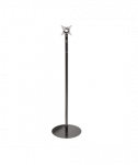 ProDVX, Floor stand, FS-10, 15", Maximum weight (capacity) 1.5 kg, Black