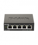 D-Link, Smart Managed Switch, DGS-1100-05V2/E, Managed L2, Rackmountable, Gigabit Ethernet (copper) ports quantity 5