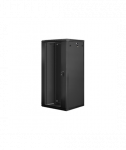 Lanberg Rack cabinet 19" wall-mount 27U/600x600 (flat pack) V2, black | Lanberg