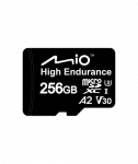 Mio High-Endurance, 256 GB, MicroSD, Flash memory class UHS-I