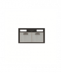 &Otilde;hupuhasti CATA, GT-PLUS 45 BK /M, Canopy, Energy efficiency class C, Width 60 cm, 645 m&sup3;/h, Mechanical control, LED, Black