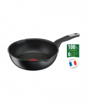 Pann TEFAL Multipan G2557572 Unlimited Frying Diameter 22 cm Suitable for induction hob Fixed handle Black - Noir