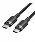 CABLE USB-C TO USB-C/2M BLACK TRDBH VENTION