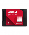 SSD WESTERN DIGITAL Red SA500 2TB SATA 3.0 Write speed 520 MBytes/sec Read speed 560 MBytes/sec 2,5" TBW 500 TB MTBF 1750000