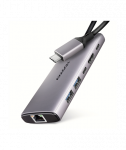 AXAGON Multi port USB-C 10Gbps hub | HMC-6G2L