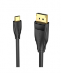 CABLE DP TO USB-C 8K HD/2M BLACK CGYBH VENTION