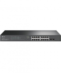 Switch TP-LINK Omada SG2218P Desktop/pedestal 16x10Base-T / 100Base-TX / 1000Base-T 2xSFP PoE+ ports 16 150 Watts SG2218P