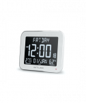 Muse, Wall Clock with Alarm Function, M-090 WMC, White
