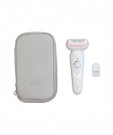 Naiste raseerija Braun, SES9000 Silk-epil 9 SkinSpa, Operating time (max) 50 min, Number of power levels 2, Wet & Dry
