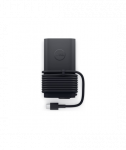 Dell USB-C GaN Slim AC Adapter with Power Cord, 100 W, 20 V, Adapter