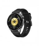 Huawei WATCH GT 6 46mm, Smart watch, GPS (satellite), AMOLED, 1.47 inches, Waterproof, Black