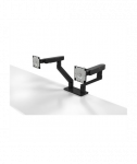 Dell, Desk Mount, MDA20, Height, tilt, swivel, rotation, depth, 19-27", Maximum weight (capacity) 10 kg, Black