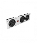 Lanberg Vertical Ventilation Panel 19" 3U for Rack three Fans 230V | AK-1506-S | Grey