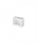 Deepcool Case, CH160 PLUS WH, White, Micro ATX, Power supply included No