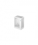 Deepcool Case, CH170 PLUS WH, White, Midi Tower, Power supply included No