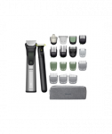 Trimmer Philips All-in-One Hair, MG9557, Cordless, Wet & Dry, Number of length steps 27, Black/Silver
