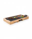 Tristar TG2514B Bamboo Grill XL 2200W Must Lauagrill