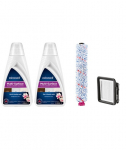 Bissell Cleaning Pack MultiSurface (2xDetergents+Brushroll+Filter)