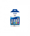 Epson Ink Consumables 4-colour, 101 EcoTank, Ink Bottle, Multipack