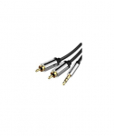 CABLE AUDIO 3.5MM TO 2XRCA/1.5M BCFBG VENTION