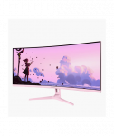Arozzi, Nova, 34", VA, UWQHD, 21:9, 165 Hz, 1 ms, 3440 x 1440 pixels, 350 cd/m&sup2;, HDMI ports quantity 2, Pink
