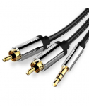 CABLE AUDIO 3.5MM TO 2XRCA/2M BCFBH VENTION