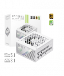 Gamemax Power Supply, 80 PLUS, Gold | GS 850G WH | 850 W