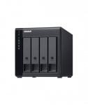 QNAP High-performance Desktop SATA 6Gbps JBOD Storage Enclosure | TL-D400S | Black
