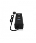 Raidsonic | 4 port USB 3.0 hub | IB-HUB1409-U3
