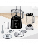 K&ouml;&ouml;gikombain Bosch, MCM3401M, 800 W, Number of speeds 2, Bowl capacity 2.3 L, Blender, Meat mincer, Black/Stainless steel