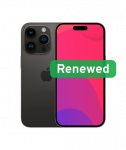 Grade C, Apple iPhone 14 Pro Max, 6.7" Super Retina XDR OLED, 5G, 128GB, Space Black, iOS, Apple Renew