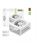 Gamemax Power Supply, 80 PLUS, Gold | GS 750G WH | 750 W