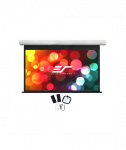Elite Screens, SK100XHW-E12, Saker Series, Diagonal 100", 16:9, Viewable screen width (W) 221 cm, White
