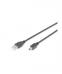 Digitus Connection Cable, 1.8 m | AK-300108-018-S | USB Type A to USB Mini B