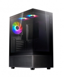 Case ADATA INVADER X MINI MidiTower Case product features Transparent panel ATX MicroATX MiniITX Colour Black