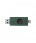 Kingston DataTraveler Duo, 128 GB, USB 3.2 Gen 1, Black/Green