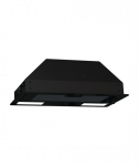 &Otilde;hupuhasti Gorenje, BHI681EB, Canopy, Energy efficiency class D, Width 58 cm, 370 m&sup3;/h, Mechanical control, LED, Black