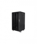 Lanberg Rack cabinet 19" free-standing 22U/600x600 (flat pack), black | Lanberg
