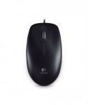 Logitech Mouse B100 Wired, Black