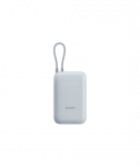 Xiaomi Power Bank (Integrated Cable), 10000 mAh, USB-A/USB-C/USB-C cable, Ice Blue