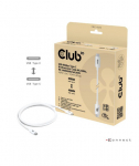 CABLE USB-C TO USB-C 1.2M/WHITE CAC-1572 CLUB3D