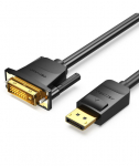 CABLE DP TO DVI 1M/BLACK HAFBF VENTION