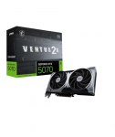 MSI GeForce RTX 5070 12G VENTUS 2X OC, NVIDIA, 12 GB, GeForce RTX 5070, GDDR7, HDMI ports quantity 1, PCI Express Gen 5
