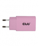 MOBILE CHARGER WALL USB-C/2PACK 30W PINK CAC-3021 CLUB3D