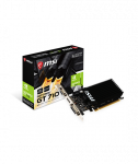 MSI, GT 710 2GD3H LP, NVIDIA, 2 GB, GeForce GT 710, DDR3, DVI-D ports quantity 1, HDMI ports quantity 1, PCI Express 2.0 x16