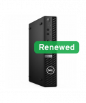 DELL Renewed Grade A, OptiPlex 7080 Micro, Intel Core i5, i5‑10500T, 16 GB, SSD, 256 GB, Intel UHD Graphics 630, Windows 11 Pro