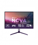 Arozzi, Nova, 24", IPS, FHD, 16:9, 200 Hz, 1 ms, 1920 x 1080 pixels, 300 cd/m&sup2;, HDMI ports quantity 1, Purple