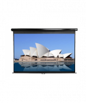 Elite Screens, Manual Series, M128UWX, Diagonal 128", 16:10, Viewable screen width (W) 275 cm, Black