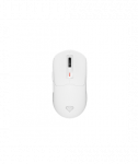 M&auml;nguhiir Genesis Zircon 660 PRO, Wireless/Wired, 2.4 GHz, Bluetooth, USB, White